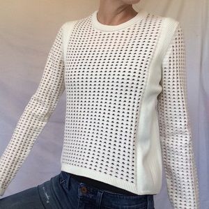 Tory Burch Eyelet Sweater